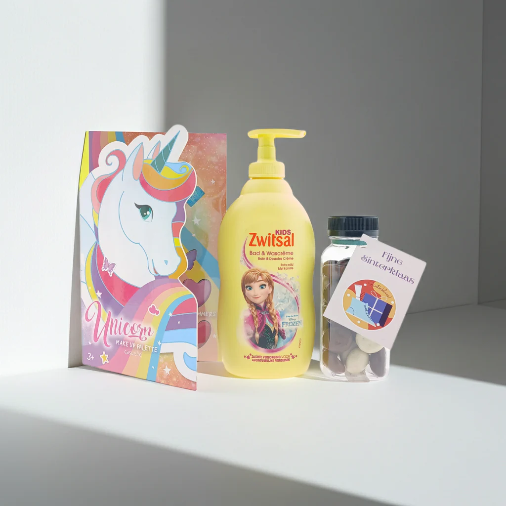 Zwitsal Girls Cadeauset Unicorn Make-Up Palette en Kruidnoten - Sinterklaas - Afbeelding 3