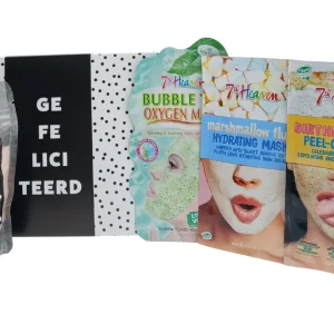 7th Heaven Verjaardag met Chocoladewens - Body Scrub - Maskers Cadeauset